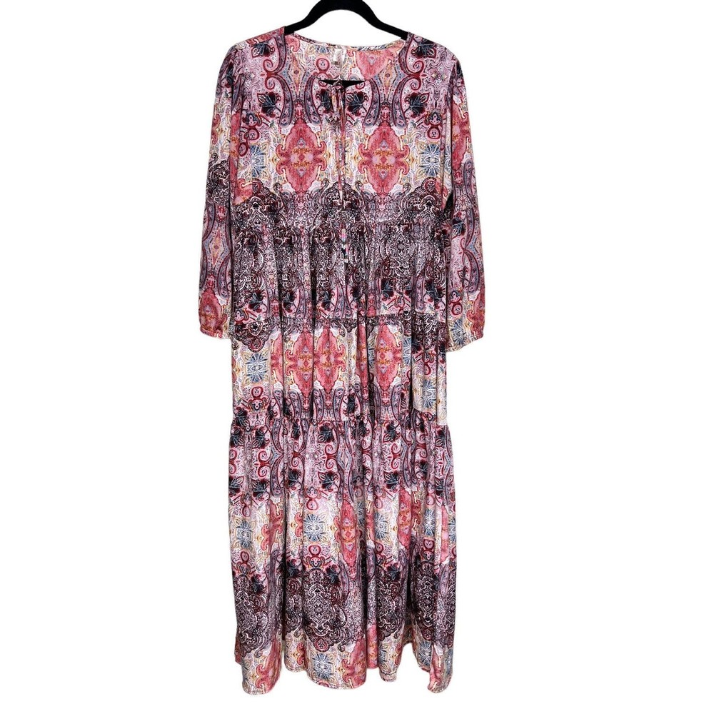 Anthropologie Raga Evalona Peasant Dress Women’s Size Medium‎